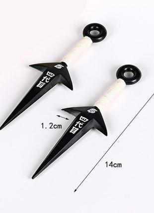 Кунаи наруто минато 14 см белые - косплей аниме naruto