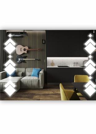 Зеркало с led подсветкой sr-082 (1000х700мм)