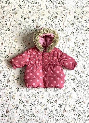 Куртка для дівчинки 3-6 м