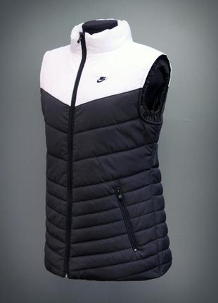Жилетка спортивна жіноча nike cascade sportswear vest жилет