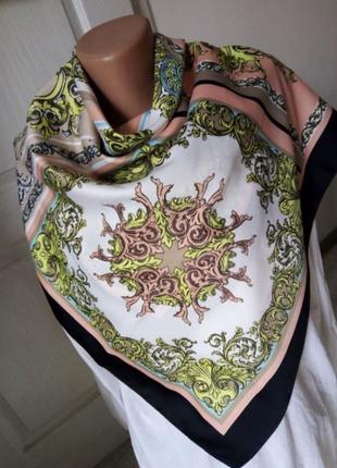 Платок атлас в стиле гуччи
