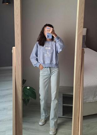 Джинсы zara средняя посадка, размер 38