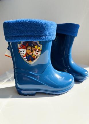 Резинові чобітки з щенячим патрулем для хлопчиків