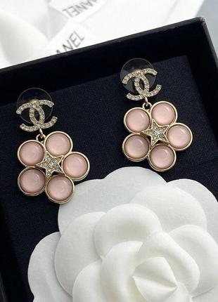 Сережки chanel