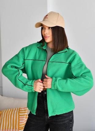 Кофта свитшот флис флиса тепла зип длинная надпись накат надпись оверсайз об розовая...