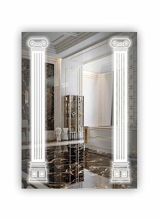 Зеркало с led подсветкой sr-021 (600х800мм)