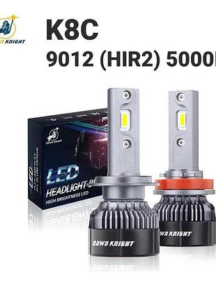 Автолампы dawn knight k8c 9012 (hir2) 5000k с обманкой (canbus)