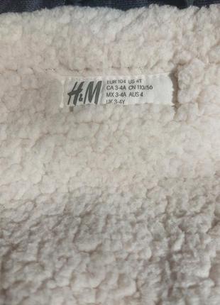 Зимова куртка на хлопчика h&m 104 см 3-4 роки