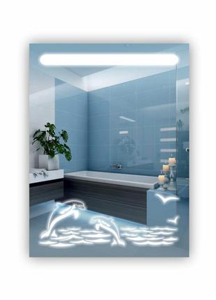 Зеркало с led подсветкой sr-051 (600х800мм)