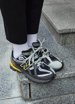 Кроссовки new balance 1906u castlerock black yellow
