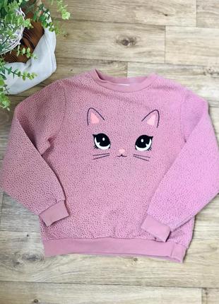 Кофта свитшот h&m р 134-140 на 8-10 л байка, начёс