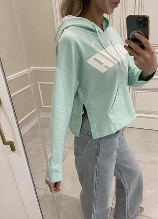 Кофта puma с капишоном хс худи 6