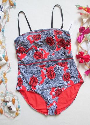 Суперовый слитный купальник в цветочный принт debenhams 🌴🌼🌴