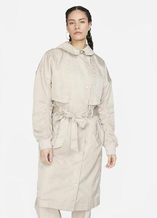 Оригінал жіночий демісезонний тренч nike trench su fb4521-104