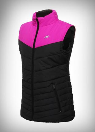Жилетка спортивна жіноча nike cascade sportswear vest жилет