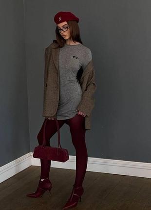 Платье лонг-туника