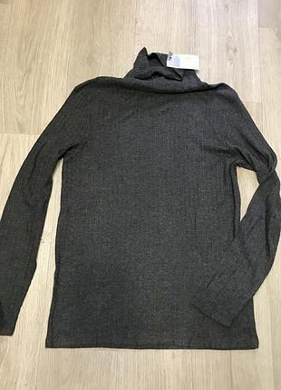 Гольф водолазка жіноча сіра графіт меланж