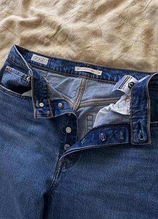 Джинсы levi's синие
