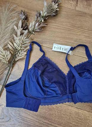 Бюстгальтер з мереживом без кісточок  95dd  95e m&s 🌺7 фото
