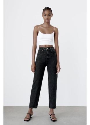 Джинси zara mom fit