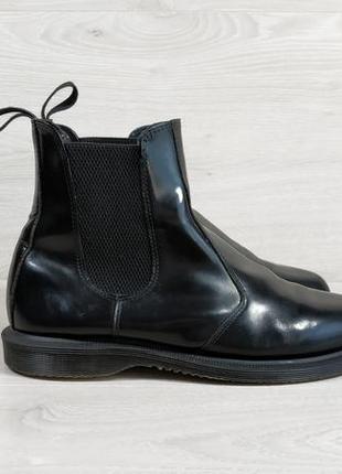 Кожаные женские демисезонные ботинки челси dr. martens flora оригинал, размер 40