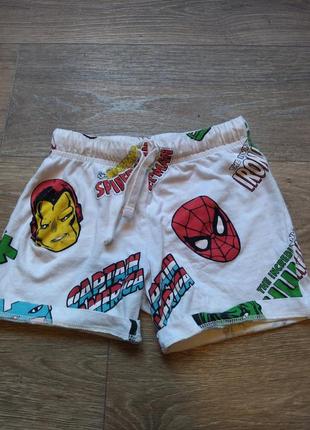 Шорты. spider man от h&m