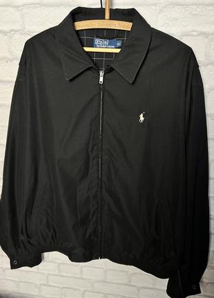 Куртка харінгтон харік polo ralph lauren  розмір хл заміри на фото стан ідеал/як нова✅