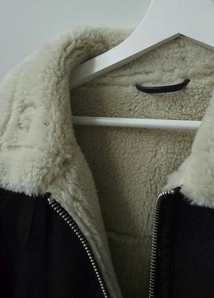 Дубленка zara, оригинал7 фото