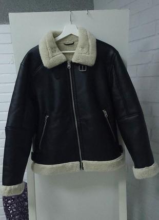 Дубленка zara, оригинал5 фото