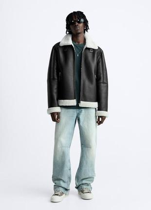 Дубленка zara, оригинал