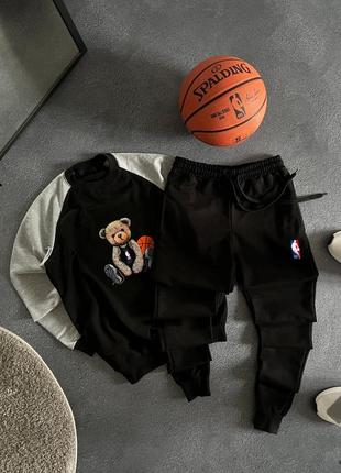 Свитшот nba мешка + спортивные штаны, спортивный баскетбольный костюм премиум качества