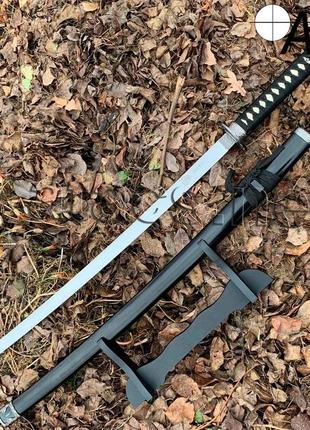 Самурайский меч катана  "хаттори хандзо" с подставкой