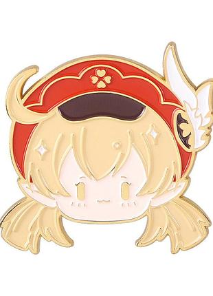 Значок геншин імпакт клі 3,5 см - genshin impact