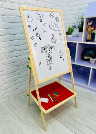 🪵деревянная игрушка мольберт🧑‍🎨