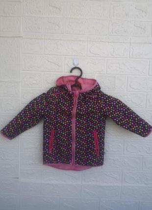 Термокуртка 86 размер на девочку куртка курточка ветровка деми термо