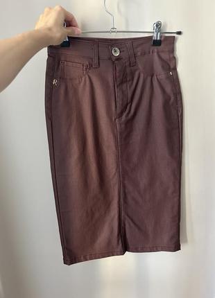 Спідниця міді rinascimento jeans