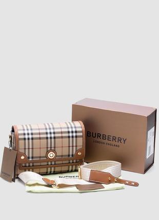 Сумочка женская burberry leather vintage @ note cross-body bag (арт: 99531)