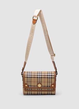 Сумочка женская burberry leather vintage @ note cross-body bag (арт: 99531)
