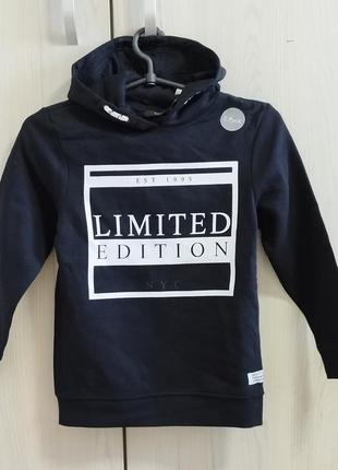 Тепла кофта, толстовка з начосом, на хлопчика, 8-9 років