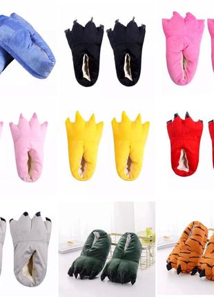 Капці кігті кігурумі, розмір 27-33, капці кігті, капці дитячі, капці до кігуру