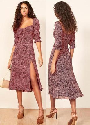 Розпродаж сукня prettylittlething міді asos з призібраними