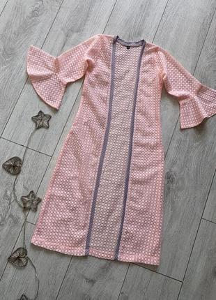 Розовое парео на девочку 8 лет