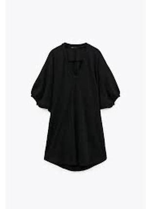 Туника баллон трикотажная оверсайз