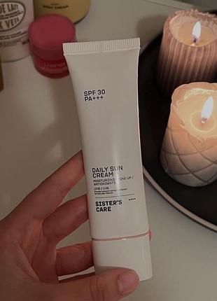 Крем для лица spf 30 sisters aroma / солнцезащитный крем