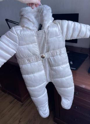Детский клмбинезон, зимний 3-6 месяцев