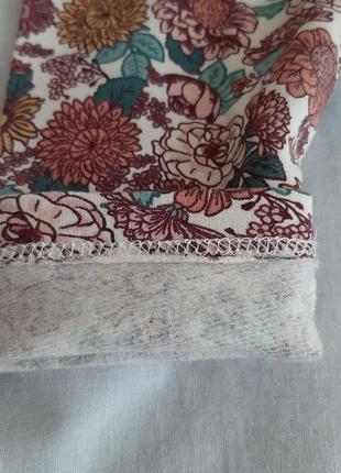 Лосины (леггинсы) утепленные для девочки h&m 74 см (6-9 m)4 фото