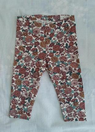 Лосины (леггинсы) утепленные для девочки h&m 74 см (6-9 m)