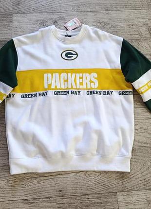 Бомбезний світшот на флісі nfl packers