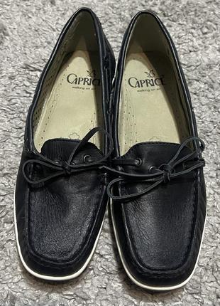 Оригинальный.новые, кожаные,супер комфортные мокасины-туфли caprice