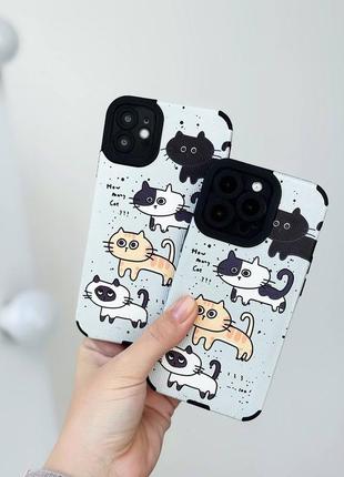 Чохол з котиками на iphone